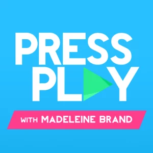 Press Play with Madeleine Brand logo